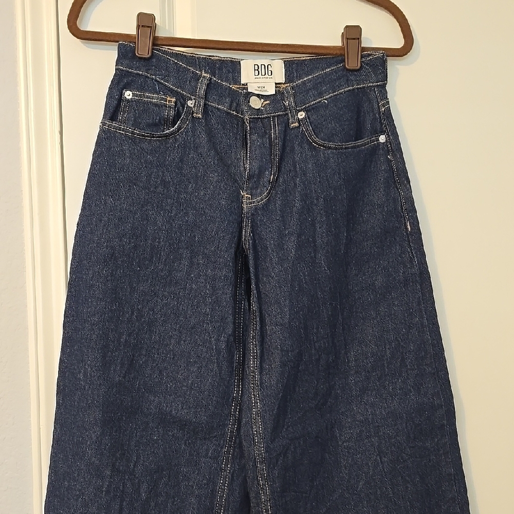 Women's Dark Blue Jeans - Picture 4 of 14
